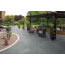 Marshalls Fairstone Casarta Slate Paving Project Pack 18.61m² Silver Grey Pack of 93