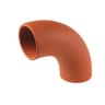 Hepworth SuperSleve 90° Bend Pipe 150mm Brown