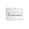 Roca In-Wall PL1 Dual Flush Plate Concealed Chrome