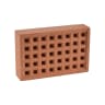 Hepworth Terracotta Airbrick Square Hole Red 215mm x 140mm