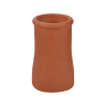 Hepworth Terracotta roll top chimney pot buff height 600mm