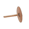 Unifix Copper Disc Rivets 0.75