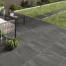 Terralis Dallas Outdoor Porcelain Tiles Anthracite 600x900x20mm