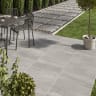 Terralis Dallas Outdoor Porcelain Tiles Grey 600x600x20mm