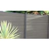 Piranha In-Ground Composite Fence Kit 1800mm Antique Grey