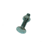 Unifix Grade 4.8 Cup Square Hex Carriage Bolt & Nut DIN603/555 CE M8 x 120mm BZP Box of 50