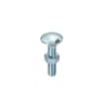 Carriage Bolt & Nut M10 x 75mm Bright Zinc Plated