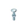 M10 Carriage Bolt with Nut 100mm Bright Zinc Plated
