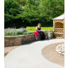 Tobermore Secura Lite Mortar Free Retaining Wall Bracken