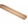 Burbidge FSC Dark Hardwood Fire Check Bead 22 x 26mm 2400mm