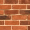 Imperial Wirecut Pre-War Banded Red Brick 73mm