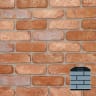 The Brick Tile Company Brick Slips Tile Blend 5 Red - Sample Panel