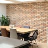 The Brick Tile Company Brick Slips Tile Blend 6 Orange - Sample Panel