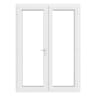 Crystal Triple Glazed French Door 1790 x 2090mm White