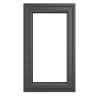Crystal Triple Glazed Window Grey/White LH 610 x 1115mm Clear