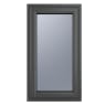 Crystal Triple Glazed Window Grey/White RH 610 x 1040mm Obscure