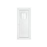 Crystal uPVC Front Door Small Square glass Chatsworth White Right Hand Obscure Glass 920x2090mm