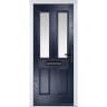 Carnoustie Blue Clear Glass 920 x 2090mm Left Hand