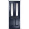 Carnoustie Blue Clear Glass 920 x 2090mm Right Hand