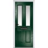 Carnoustie Green Clear Glass 920 x 2090mm Right Hand