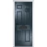 Muirfield solid Anthracite Grey None Glass 920 x 2090mm Right Hand