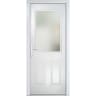 Lytham White Clear Glass 920 x 2090mm Right Hand