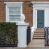 Monza Solid Slate Grey No Glass 920 x 2090mm Right Hand
