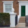 Monza Solid Green No Glass 920 x 2090mm Right Hand