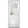 Lytham White Clear Glass 890 x 2090mm Left Hand