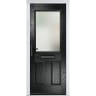 Lytham Black Stipolytte Glass 890 x 2090mm Right Hand