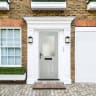 Lytham Agate Grey Stipolytte Glass 890 x 2090mm Right Hand