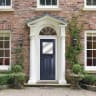 Eaton Blue Clear Glass 890 x 2090mm Right Hand