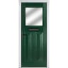 Eaton Green Clear Glass 890 x 2090mm Right Hand