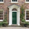 Eaton Solid Green None Glass 890 x 2090mm Left Hand