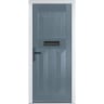 Eaton Solid Slate Grey None Glass 890 x 2090mm Right Hand