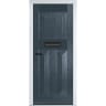 Eaton Solid Anthracite Grey None Glass 890 x 2090mm Right Hand