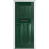 Eaton Solid Green None Glass 890 x 2090mm Right Hand