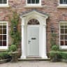 Eaton Solid Agate Grey None Glass 890 x 2090mm Right Hand