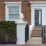 Monza Right Slate Grey Clear Glass 890 x 2090mm Right Hand
