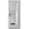 Monza Right Agate Grey Clear Glass 890 x 2090mm Right Hand