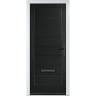 Monza Solid Black No Glass 890 x 2090mm Left Hand
