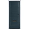 Monza Solid Anthracite Grey No Glass 890 x 2090mm Left Hand