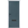 Monza Solid Slate Grey No Glass 890 x 2090mm Right Hand