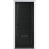 Monza Solid Black No Glass 890 x 2090mm Right Hand