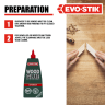 Evo-Stik Resin 'W' Extra Fast Wood Adhesive 500ml White