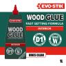 Evo-Stik Resin 'W' Extra Fast Wood Adhesive 1L White