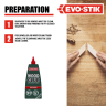 Evo-Stik Resin 'W' Extra Fast Wood Adhesive 1L White