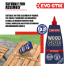 Evo-Stik Resin 'W' Weatherproof Wood Adhesive 1L White