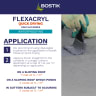 Bostik Flexacryl Solvent Free Water proofer 5 Litre Grey