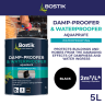 Bostik Cementone Flexible Damp Proofer and Waterproofer 5L Black